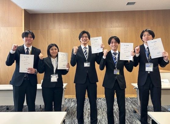 新入社員5名